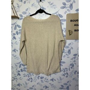 J.Jill Cream Knit Relaxed Fit Sweater NWT Size XS